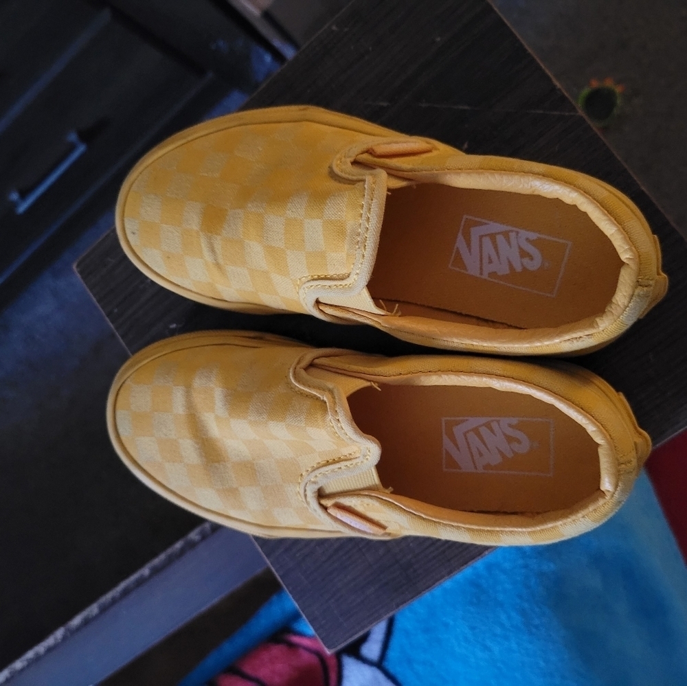 Yellow vans